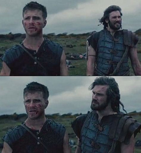 hammer of the gods hagen | Steinar (Charlie Bewley) & Hagen (Clive Standen) - Hammer of the Gods Demetri Volturi, Charlie Bewley, Clive Standen, Hollywood Actors, Dungeons And Dragons Characters, Madly In Love, Norse Mythology, Hollywood Actor, I Love Him