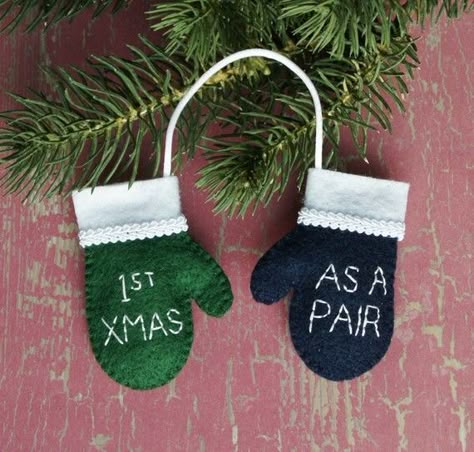 1000+ ideas about First Christmas Married on Pinterest | Our First ... Christmas Gift Ideas For Boyfriend, Christmas Mittens, Timmy Time, Couples Christmas Ornament, Gift Ideas For Boyfriend, Mitten Ornaments, Our First Christmas Ornament, First Christmas Married, Christmas Ornaments Homemade