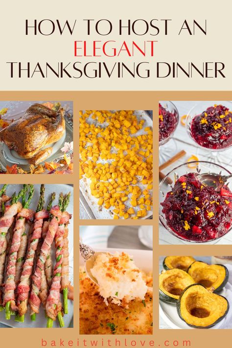 Best ideas for an elegant Thanksgiving dinner menu to share with friends and family. Elegant Thanksgiving Dinner, Thanksgiving Recipes Creative, Elegant Thanksgiving Recipes, Upscale Thanksgiving Recipes, Modern Thanksgiving Recipes, Thanksgiving Menu Ideas Nontraditional, Elevated Thanksgiving Recipes, Thanksgiving Buffet Ideas, Alternative Thanksgiving Dinner Ideas