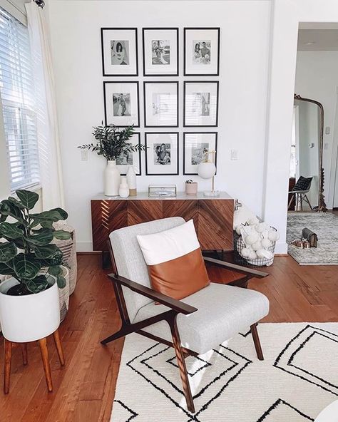 I wasn’t sure how a chair would look on this side of the living room, but I love it! This @article chair is 👌🏼 and so comfortable!… Bedroom Reading Corner, Teal Living Room, Dark Wood Bedroom Furniture, Yellow Accent Chairs, Teal Living Rooms, Chairs For Living Room, Blue Accent Chairs, Wood Bedroom Furniture, Gallery Wall Living Room