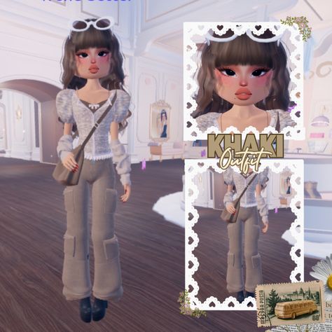 Dress ro Impress Khako casual date roblox outfit #dresstoimpress Dti Casual Fits, Khaki Dress To Impress, Casual Date Outfit, Fancy Dress Code, Dti Outfits, Date Outfit Casual, Date Outfit, Roblox Outfit, Casual Date