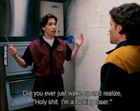 Every f**king morning How To Be Single, Justin Long, Behind Blue Eyes, Under Your Spell, Movie Lines, Film Quotes, Tv Quotes, E Card, What’s Going On