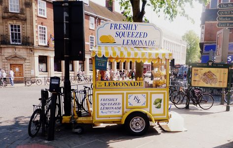 Lemonade stand / photo: Amy F. Hughes via flickr Food Cart, Lemonade Stand, Pop Up Store, Booth Design, Kiosk, For Love And Lemons, Decoration Design, Food Truck, Street Food