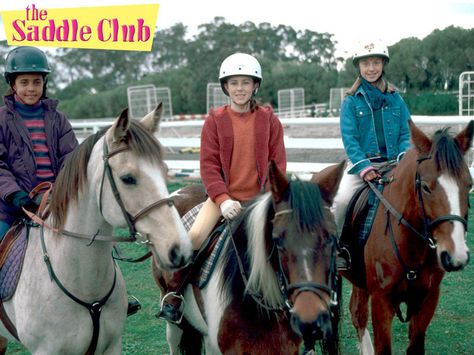 Take a stroll down memory lane. Saddle Club, Horses Riding, Horse Books, Discovery Kids, Pbs Kids, All The Pretty Horses, Equestrian Sports, Great Tv Shows, Old Tv Shows