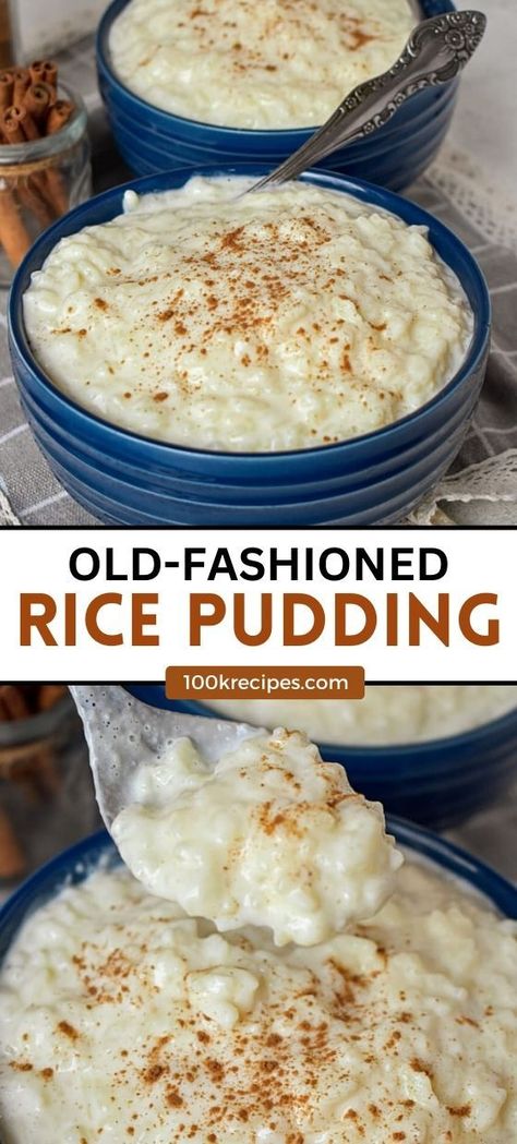 Do you love the best Homemade rice pudding recipe the way I do? This is an ideal delicacy for breakfast and dinner, and of course as a separate dish as a dessert. Best Rice Pudding, Best Rice Pudding Recipe, Rice Pudding Recipe Easy, Creamiest Rice Pudding Recipe, Homemade Rice Pudding, Easy Rice Pudding, Old Fashioned Rice Pudding, Rice Pudding Recipes, Creamy Rice Pudding