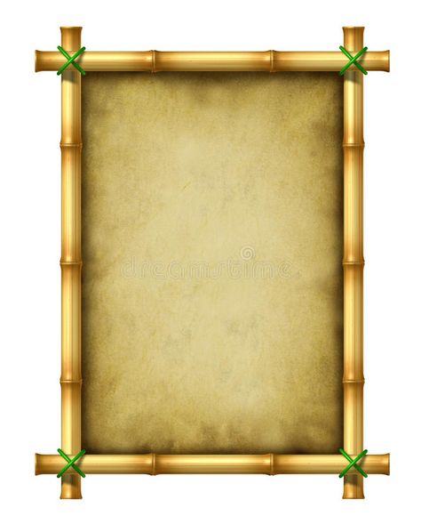 Bamboo Frames Picture, Food Background Wallpapers, Blank Frames, Bamboo Photo Frame, Bamboo Background, Bamboo Picture Frames, Tropical Frames, Frame Illustration, Page Borders Design