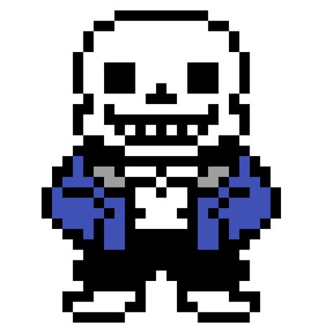 Sans Sprite Undertale, Undertale Characters Pixel, Nerd Pixel Art, Undyne Sprite, Hear Me Out Characters, Undertale Sprites, Sans Sprite, Pixel Art Black And White, Undertale Tattoo