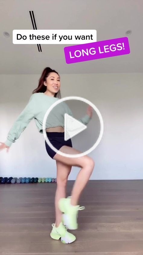 Long Legs Workout How To Get, Exercise For Long Legs Video, How To Increase Height, Long Lean Legs Workout, Long Legs Workout, Slim Leg Workout, Get Taller Exercises, Growing Taller, Lean Leg Workout