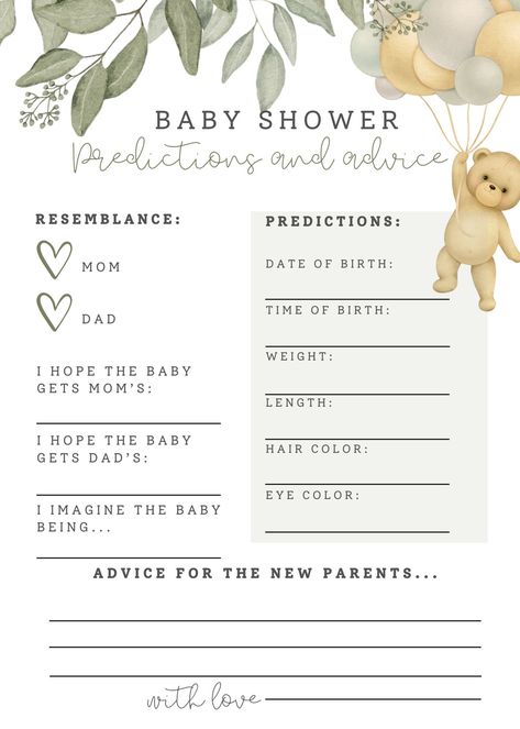 Baby shower decorations neutral