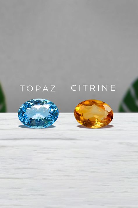 birthstones, gemstones, citrine, topaz, gems, loose gemstones, november birthstones, zodiac Topaz Jewelry November, November Born, November Aesthetic, Topaz And Citrine, Citrine Birthstone, 4th Wedding Anniversary, Yellow Quartz, Citrine Jewelry, Beautiful Stones