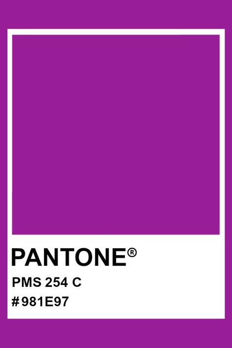 PANTONE 254 C #pantone #color #PMS #hex Palette Winter, Coordinates Art, Colourful Things, Pantone Matching System, Pantone Colours, Pantone Color Chart, Pantone Colour Palettes, Purple Color Palettes, Pantone Colors