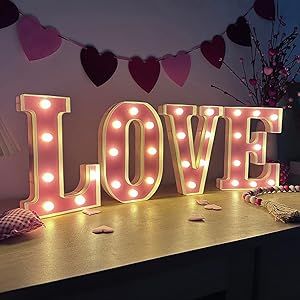 Valentines Shelf, Party Led Lights, Heart String Lights, Light Up Letter, Table Fireplace, Mantel Fireplace, Neon Style, Galentines Party, Light Up Letters