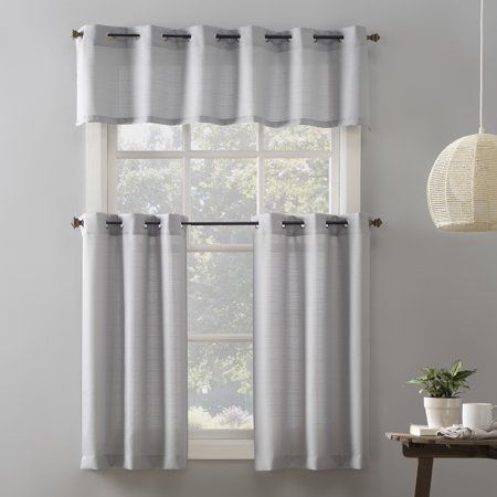 Small Kitchen Curtain Ideas, Bathroom Curtains Window Small, Curtains For Bathroom Window, Simple Window Treatments, Bathroom Window Curtains, Kitchen Curtain Sets, Bathroom Window, Tier Curtains, Kitchen Curtain