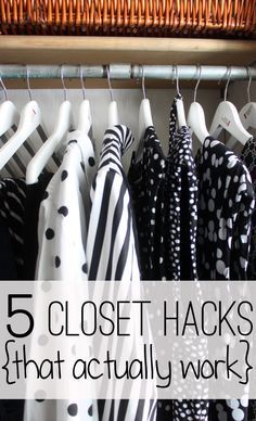 Five easy closet hacks that actually work Organizing Clothes In Closet, Easy Closet, Functional Closet, Work Closet, Organize Clothes, Declutter Closet, Shirt Video, Closet Hacks, Cardigan Shrug