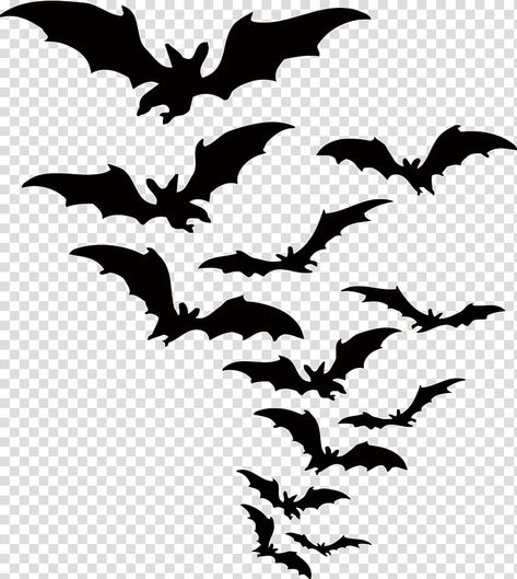 Bats Flying Drawing, Bat Sillouhette, Halloween Png Images, Bat Transparent, Bats Clipart, Bats Illustration, Halloween Notes, Bat Clipart, White Bats