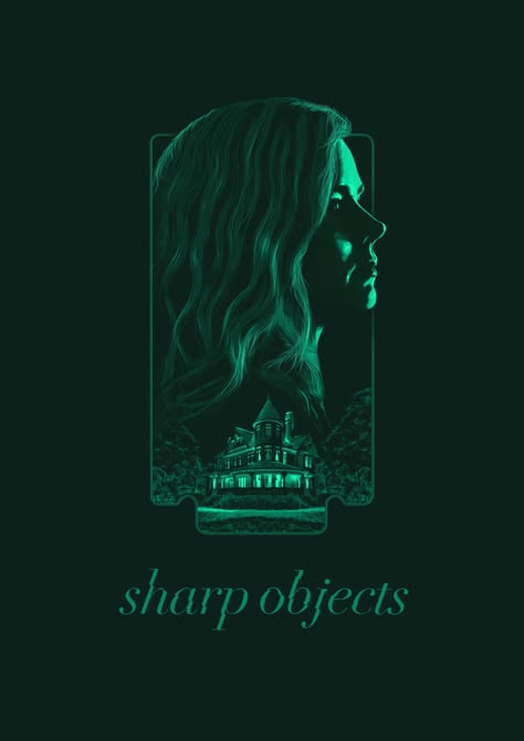 Sharp objects (2018) Simon Schama, Pool Landscape Design, Film Poster Design, Sharp Objects, Book Posters, Amy Adams, Film Posters, Green Wallpaper, Disney Fan Art