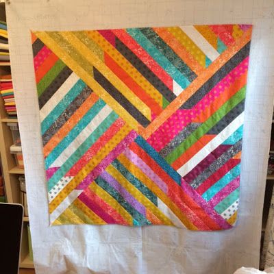 A quilting blog talking about charity quilting, personal quilting, and sometimes just a bit of life. Jelly Roll Race Quilt, Jelly Roll Race, Watercolor Quilt, Big Block Quilts, Jelly Roll Quilt Patterns, Basic Quilt, Whoop Whoop, String Quilts, Jellyroll Quilts