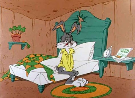 When you get home late and have to go straight to sleep instead of enjoying a few hours of luxurious alone time. Funny Good Morning Quotes, Looney Tunes Cartoons, Memes Humor, Gym Humor, Old Cartoons, Classic Cartoons, Bugs Bunny, Vintage Cartoon, A Cartoon