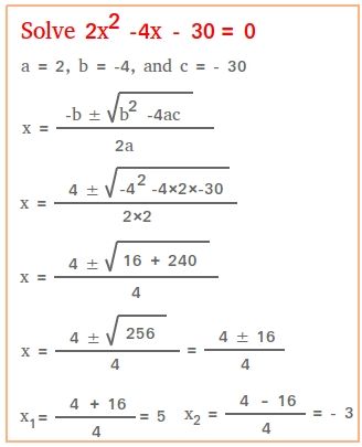 Grade 10 Math Formulas, Quadratic Formula Notes, Quadratic Equations Formula, Quadratics Notes, Quadratic Equations Worksheets, Mathematics Equations, 10th Grade Math Worksheets, Maths Equation, Algebra Equations Worksheets