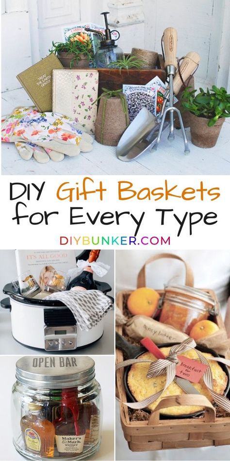 Basket Diy Ideas, Gift Basket Diy, Homemade Gift Baskets, Diy Gifts For Girlfriend, Basket Diy, Gift Baskets For Women, Diy Gifts For Mom, Diy Gift Baskets, Ge Bort