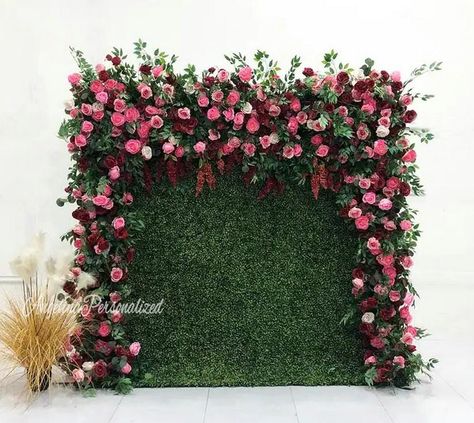 ♥♥ PLS Note: ♥♥ Note: We are not responsible for taxes!  ♥♥ Our flower walls are durable, and can be used multiple times for other occasions. Backdrop stand is NOT included. ♥♥ Fedex / DHL / UPS delivery time is 4-7 working days ! (Weather, customs, holidays will be delayed 2-3 days! ) Due to different monitors or lighting problems, the color of products  may be slightly different color from the picture. But please understand that color difference is not a reason for return or exchange, thank you!    And Due to hand measure, the size may have 2-3cm error ! ♥♥  Regarding the size, please refer to the size options! ♥♥  The flower wall of the main picture size is 8 ft x 8ft. If you have special requirements ! ! ! Please communicate with us , or leave me a message of your personalized customiz Hanging Flower Wall Backdrop, Grass Wall With Flowers, Rose Backdrop, Curtain Flower, Roll Up Curtains, Blush Pink Bridal Shower, Artificial Flower Wall, Backdrop Floral, Flower Walls