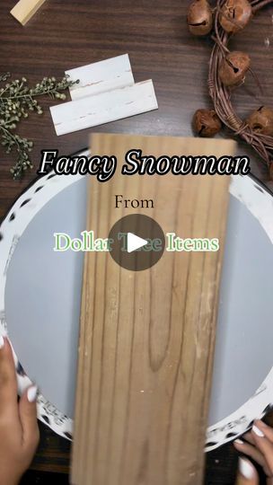 7.2K views · 97 reactions | Dollar Tree Snowman DIY! ⛄️ I grabbed these wall decor pieces from #dollartree and turned it into a fancy snowman! I used scrap pieces for his hat and added a few embellishments! Hope you give this a try! Full tutorial will be in the comments!  #snowmandecor #ChristmasDecor #dollartreecrafts #dollartreediy #diyprojects #diyhomedecor #christmascraft | Lee Lexi Creations Snowman Mantle Ideas, Dollar Tree Snowman Crafts, Diy Snowman Wreath, Dollar Tree Snowman, Diy Snowman Hat, Squash Roasted, Diy Snowman Decorations, Snowman Diy, Snowman Crafts Diy