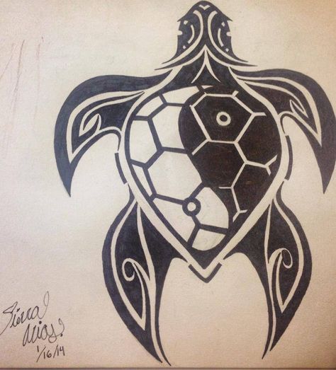 This yin/yang turtle tattoo was created as a "Ohana" cover up. Yin Yang Turtle Tattoo, Hawaiian Turtle Tattoos, Hawaiian Tattoos, Ying Yang Tattoo, Yang Tattoo, Yin Yang Tattoos, Sea Turtle Art, Hawaiian Tattoo, Bicep Tattoo