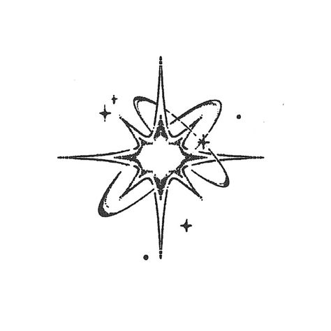 Shoulder Flash Tattoo, Japanese Star Tattoo, Beginners Tattoo Designs, Cool Star Drawings, Tattoo Space Filler Ideas Sleeve, Diamond Star Drawing, Detailed Star Tattoo, Star Drawings Aesthetic, Optimism Tattoo Symbol