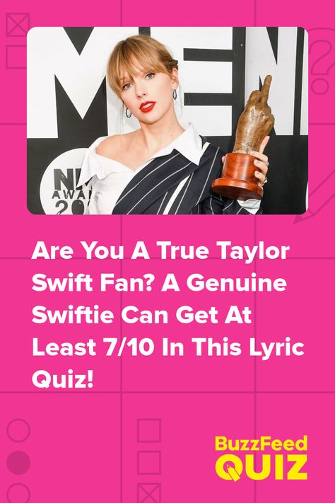 Are You A True Taylor Swift Fan? A Genuine Swiftie Can Get At Least 7/10 In This Lyric Quiz! Taylor Swift Life Lessons, Life Lessons From Taylor Swift, Mad Taylor Swift, Taylor Sift, Taylor Swift Quiz, Taylor Swift Games, Misheard Lyrics, Emoji Quiz, Cheer Captain