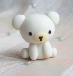 Cute Polymer Clay Charms | The New Clay News: Polar Bear Tutorial Fimo Kawaii, Crea Fimo, Clay Bear, Polymer Clay Dragon, ดินปั้น Polymer Clay, Tanah Liat, Desain Signage, Clay Diy Projects, Clay Crafts Air Dry