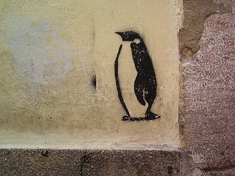 For Drewbie. I'd like this in a tattoo form. Possibly on my wrist or foot. Matt Reeves, The Penguin, A Tattoo, Penguins, Tattoo Ideas, Street Art, Graffiti, Tattoos, Art