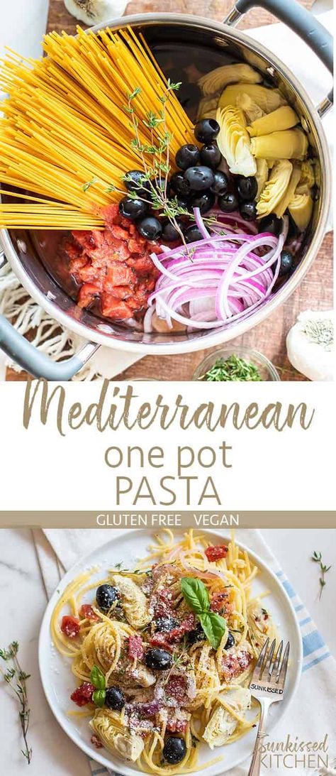 Large Quantity Recipes, Full Plate Living Recipes, Cheap Mediterranean Diet Recipes, Recipes With Artichokes, Mediterranean Ingredients, Mediterranean Recipes Healthy, Macro Recipes, Mediterranean Diet Recipes Dinners, Resep Pasta