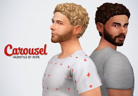 Cute Curly Hairstyle, Sims Cc Hair, Sims 4 Curly Hair, Ts4 Hair, Sims Download, Sims 4 Hair Male, Hair Male, Sims 4 Cc Shoes, Sims 4 Mm Cc