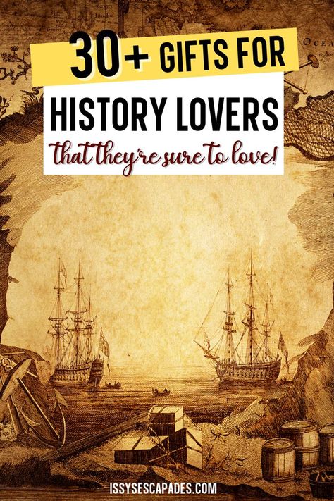 Presents For History Lovers, History Buff Gifts, Gifts For History Lovers, Top Gifts For Men, Gifts For Professors, Christmas In America, Gifts For History Buffs, History Major, Medieval England