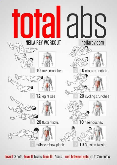 Total Abs Workout (lower abs, upper abs, obliques, rectus abdominal) — Knee crunches, Cross crunches, Leg raises, Cycling crunches, Flutter kicks, Heel touches, Elbow plank, Russian twists Neila Rey Workout, Neila Rey, Total Ab Workout, Total Abs, Perut Six Pack, Motivație Fitness, Sixpack Workout, Upper Abs, Purposeful Life