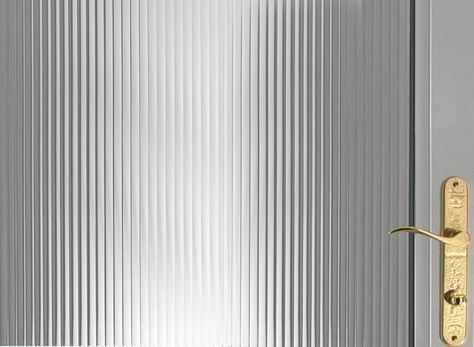 Reeded glass Reeded Glass Partition, Reeded Glass, Fluted Glass, Material Science, Glass Partition, Flute Glass, Glass Texture, Textures Patterns, Glass Door