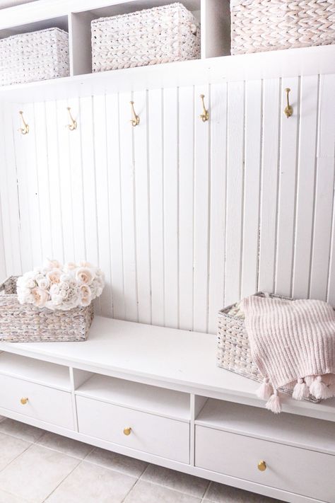 Diy mudroom lockers