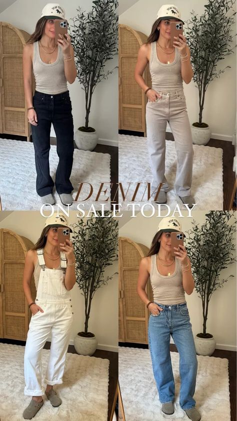 High Rise 90s Relaxed Jean curated on LTK Abercrombie 90s Relaxed Jeans Outfit, Abercrombie 90s Straight Jeans Outfit, 90s Mom Jeans Outfit, 90s Relaxed Jeans Outfit, Relaxed Jeans Outfit, Cream Overalls, Loose Blue Jeans, 90s Relaxed Jeans, High Rise 90s Relaxed Jean