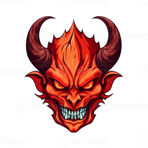 AI generated demon head art illustrations for stickers, tshirt design, poster etc Demon Illustration, Drawing Demon, Demon Design, Demon Face, Head Art, Oni Mask, For Stickers, Demon Art, Tshirt Design