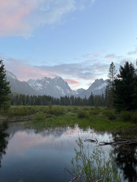 Mountain Views Aesthetic, Mountains On Film, Catherine Cowles Aesthetic, Green Mountain Aesthetic, Rocky Mountains Aesthetic, Mountain Town Aesthetic, Idaho Aesthetic, Windermere Peaks, Pacific Northwest Aesthetic