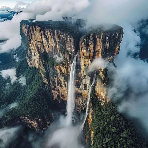 🔥 Mind-Blowing Revelation: You Won't Believe What Venezuela Hides! 😮 Prepare to be Astonished by the Jaw-Dropping Secret Lurking in the Heart of Venezuela! 🌈 Discover the World's Tallest Waterfall - Angel Falls - and Prepare to Have Your Mind Blown! 🌊 Don't Miss Out on This Epic Adventure!  #AngelFalls #HiddenGem #Venezuela #CulturalExploration #WorldwideWays Angel Falls, Fallen Angel, Mind Blowing, Mind Blown, In The Heart, Angel, Collage, Pins, Nature