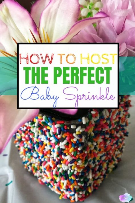 Neutral Sprinkle Shower Ideas, Baby Sprinkle Appetizers, Food With Sprinkles, Sprinkle Shower Decorations, Sprinkles Centerpiece Ideas, Sprinkles Baby Shower Ideas Girl, Sprinkle Party Food, Tea Party Baby Sprinkle Ideas, Small Sprinkle Shower Ideas