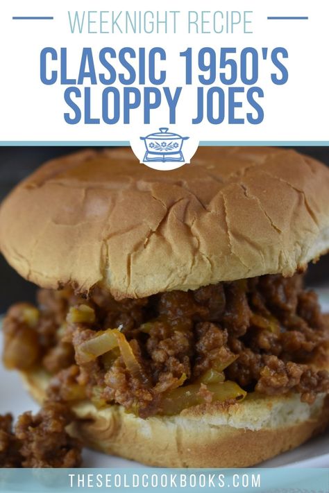 Old Fashioned Sloppy Joes, Sweet Sloppy Joes, Classic Sloppy Joe Recipe, Joe Sandwich, Sloppy Joe Recipe Easy, Homemade Sloppy Joe Recipe, Sloppy Joes Sandwich, Burger Sandwich, Sloppy Joes Easy