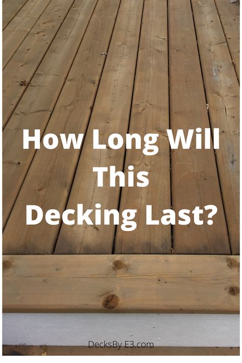 Treated Pine Decking, Pressure Treated Wood Deck, Deck Off Back Of House, Small Deck Designs, Wood Deck Patio, Wooden Deck Designs, Treated Wood Deck, Cedar Decking, Wood Deck Designs