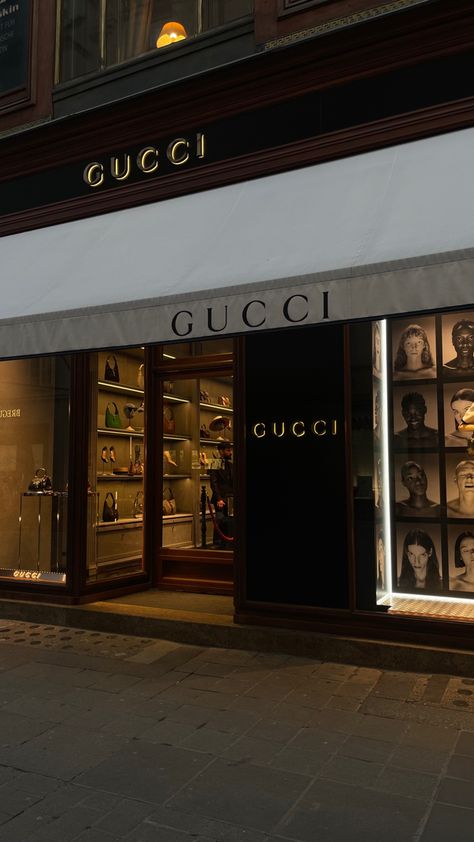 #vienna #view #gucci #guccistore #aesthetic #darkaesthetics Luxury Stores Aesthetic, Gucci Model Aesthetic, Gucci Brand Aesthetic, Fall Luxury Aesthetic, Designer Brand Aesthetic, House Of Gucci Aesthetic, Gucci Store Aesthetic, Gucci Wallpaper Aesthetic, Vintage Gucci Aesthetic