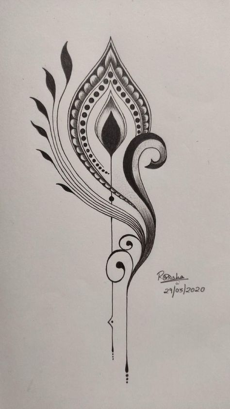 Masculine Energy Tattoo, Zen Tattoo Ideas, Simple Body Art, Tattoo Women Ideas, Leave Tattoo, Drawn Tattoos, Coastal Tattoos, Tattoo Drawings Sketches, Paisley Tattoo Design