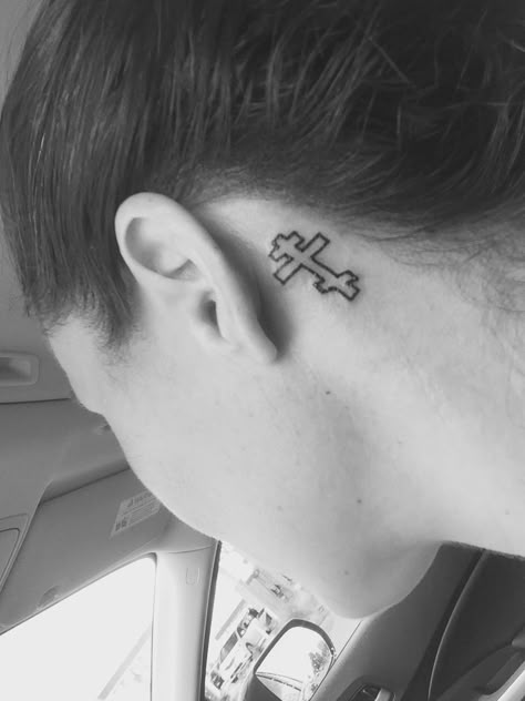 Finally got Orthodox cross tat!!! Orthodox Cross Tattoo, Orthodox Tattoo, Cross Tattoo Neck, European Style Outfits, Bible Tattoos, Japanese Dragon Tattoo, Realistic Tattoo Sleeve, Orthodox Cross, Realistic Tattoo