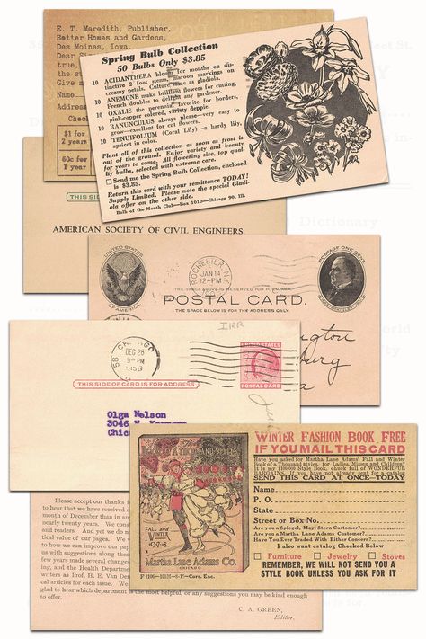 Vintage - Rose Clearfield Free Ephemera Printables, Vintage Scrapbook Ideas Free Printables, Free Journal Printables, Ephemera Free Printables, Ephemera Printables Free, Free Junk Journal Printables, Vintage Paper Designs, Vintage Labels Printables Free, Sheet Music Ornaments