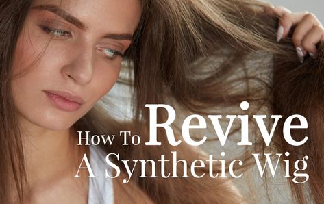 Read more about How to Revive a Synthetic Wig on Headcovers Blog. How To Revive Synthetic Wig, How To Restore Synthetic Wigs, Synthetic Wig Styling, Wig Prep, Synthetic Wig Care, Disney Customes, Wig Hacks, Latest Hairdo, Wig Tips