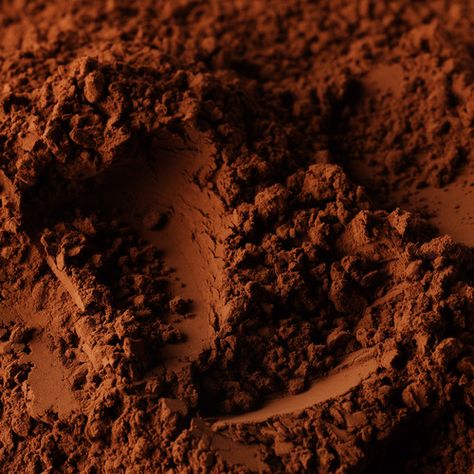 Cocoa Powder by Jess Koppel Brown Eyes Aesthetic, Leaf Vector, Food Texture, Color Vibe, Amber Glass Jars, Vegan Candles, Brown Wallpaper, Cocoa Brown, Aesthetic Colors